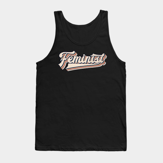 Feminist Men Women Feminists Feminism Tank Top by TeeTeeUp